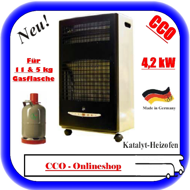 Camping Katalytofen Gasofen Vorzelt Heizung Heizer 4,2 KW eBay